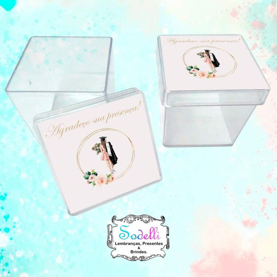 10 Farm Souvenirs - Personalized Acrylic Boxes - E - View 1