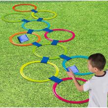 -In-1Hopscotch  Bean Bag Toss,Combine Hopscotch Rings With Bean Bag Toss Game, Bean Bag Toss Game,Hopscotch Outdoor Game,Agility Rings,Fun Playground Toys Boys And GirlsBaby Rattle Teething Soft Plush Stuffed Animal Cuddly Sensory Textured Crinkle Squeaky Musical Piano Drum Xylophone Light Up Flashing Projection Rattle Ball Soft Ball Rubber Ball Squeeze Ball Stacking Stacking Rings Nesting Cups Building Blocks Soft Blocks Wooden Blocks Shape Sorter Puzzle Peg Puzzle Floor Puzzle Bath Floating Squirt Bath Crayon Pull Push Walker Ride On Rocking Horse Stroller Car Hanging Mobile Crib Mobile Plush Mobile Activity Gym Gym Tummy Mirror Chew Bite Developmental Learning Educational Interactive Battery Operated Wind Up Handheld Travel Portable Kit Sticker Book