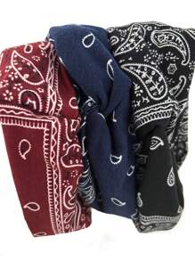 1 pezzo Fascia per capelli boho sportiva per yoga, bandana, fascia per sudore, accessorio per capelli elastico, bandana, accessorio per capelli alla moda per ragazze e donne, fasce per capelli di alta qualità