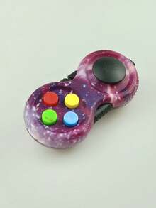 1pc Simulated Joystick Decompression Toy Decompression Handle, Multifunctional Button, Release Toy, Relieve Stress, Restlessness And Anxiety, Strong Playability, Diverse Functions, Suitable For Daily Office Decompression And Birthday Gifts, Christmas Gifts - Multicolor - View 8