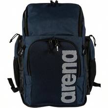 ARENA Team 45 Backpack Swimming Athlete Sports Gym Rucksack Large Training Gear Equipment Swim Bag For Men Women 45 Liters - 海軍藍混色 - 查看 1