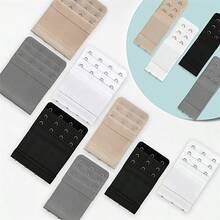 Women's Underwear Extended Hook, Elastic Bra Buckle, Underwear Extended Hook Eye Closure Adjuster, Elastic Underwear Extended Buckle, Underwear Adjustable Buckle - Multicolor - View 3