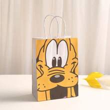 Disney Disney Cartoon Stitch Kraft Paper Bag Printed Gift Handbag Shopping Mall Packaging Bag Birthday Gift Bag