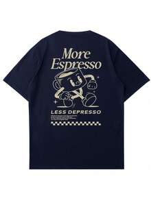 Men T-Shirts - 海軍藍 - 查看 3