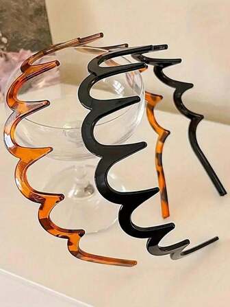 1/2 szt. eleganckich opasek na głowę z dużymi falami w panterkę dla kobiet, puszyste opaski do włosów do noszenia na co dzień, opaska do włosów, obręcz do włosów, akcesoria kokardkowe