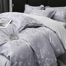 Duvet Covers - 大提花蝴蝶.奶白 - 查看 2