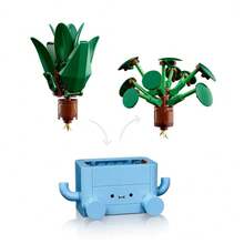 LEGO Flower Plant Collection Building Blocks Set, Suitable As Gift For Children - Happy Bonsai 10349 - View 5