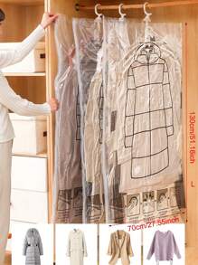 Household Hanging Vacuum Compression Bag Clothing Sorting Bag Large Vacuum Bag Hanging Down Jacket Storage Bag Vacuum Bag