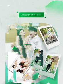 1 caja de 10 piezas/20 piezas de papel fotográfico mini de 3 pulgadas con borde blanco y diseño floral, adecuado para 11/12/9/7S/25/7/7C, papel fotográfico de dibujos animados de colores, registro de vida, recuerdos, decoración del hogar, campus, fotografía de viajes de temporada