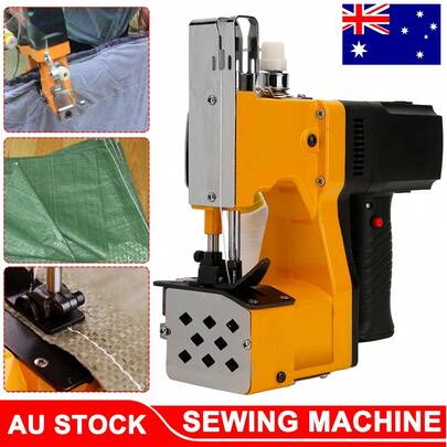 Portable DIY Sewing Machine Bag Sealing Industrial Heat Sealer Stitcher Set