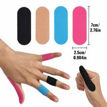 120pcs Finger Sports Tape, Pre-Cut Finger Sports Muscle Tape, For Finger Protection, Multi-Color Options - Multicolor - View 2