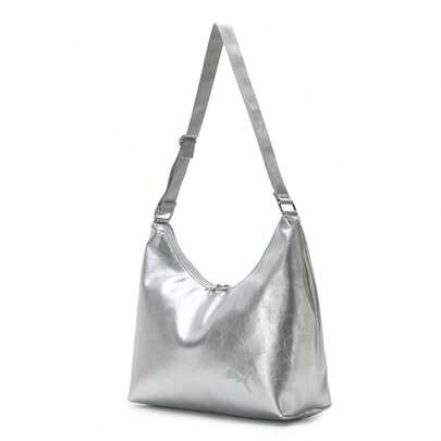 Puma CAT Slouchy Hobo Bag, Adjustable Strap Underarm Bag, 092377-01