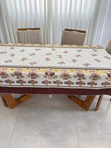 Toalha de Mesa em Tecido Oxford 4 Tamanhos Disponíveis Estampadas Casa e Decoração - coruja - Visão 6