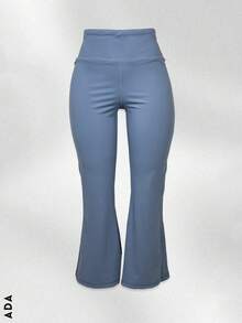 Women Leggings - 霧霾藍 - 查看 1