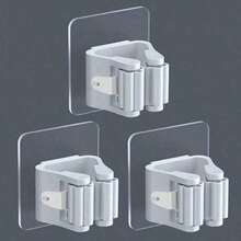 拖把挂钩，壁挂式浴室收纳架，承重力强 - 彩色 - 查看 4