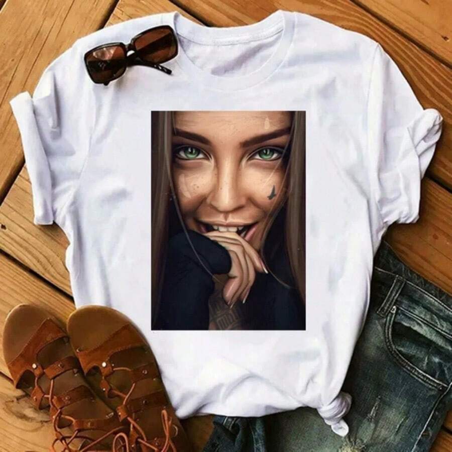 Women T-Shirts - White - View 1