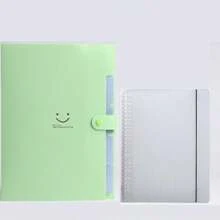 可拆卸 A4/A5 活页夹封面、学生活页笔记本、办公用品、返校用品、学校用品 - 綁帶款活頁夾 - 查看 22