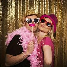 20pcs Retro Heart Shaped Sunglasses, Women's Single Sunglasses, Perfect For Singles Party, Wedding Party, Mother's Day Gift, Halloween Party Supplies - Multicolor - View 8