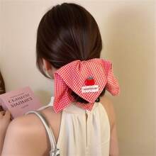 1 Peça Scrunchie de Cabelo com Formato de Intestino de Volta às Aulas, Novo Acessório de Cabelo Elástico Casual de Alta Qualidade para Mulheres em 2025, Scrunchies, Elásticos de Cabelo