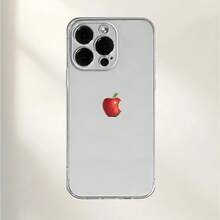 Viene con una funda de teléfono de diseño simple de manzana y fruta, una funda de teléfono elegante y creativa, protección contra golpes y caídas, duradera y resistente a las manchas, incluyendo impresión UV y cobertura completa de 360 grados, adecuada para iXR/X/XS/XS Max.|11/11 Pro/11 Pro Máx|12/12 Pro/12 Pro Máx| 13/13 Pro/13 Pro Max.| 14/14 Pro/14 Plus/14 Pro Máx.| 15/15 Pro Max/15 Pro/15 Plus| 16/16 Pro/16 Pro Max/16 Plus|Compatible con  17/17 Pro/17 Pro Max/17 Air.Accesorios frescos y creativos. - Transparente 1078 - Ver 4