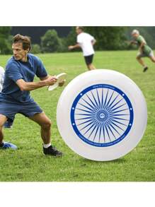 1pc 27cm/10.6in PE Professional Adult Competition Plastic Flying Disc Standard Beach Ultimate