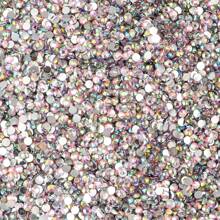 Décorations de diamants en résine strass à fond plat de 0,2 cm / 0,3 cm / 0,4 cm pour les tasses, les jouets, l'artisanat, les chaussures, les vêtements