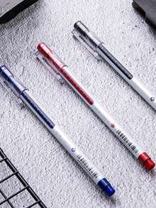 学校用品 教师用品 中性笔 0.5全针管水笔 商务办公签字笔 学生文具 - 彩色 - 查看 4