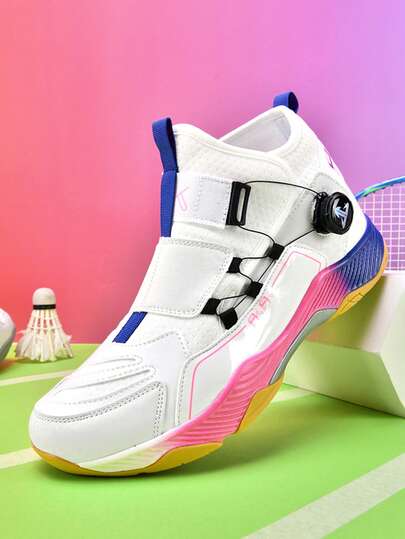 Women's Badminton Shoes, Lace-Up, Carbon Board Support, Ultra-Light, Breathable, Non-Slip, Wear-Resistant, Professional Badminton Match & Training Shoes, Tennis Shoes