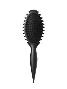 Escova de Cachos 2025 para Cabelos Cacheados, Ondulados e Enrolados - Escova Alisadora e Livre de Frizz com Ferramenta de Limpeza, Leve e Design, Múltiplas Cores, Adequada para Cabelos Molhados e Secos, Secagem com Secador, Uso Doméstico, Salão e Escova de Viagem, Modela Facilmente os Cachos e Adiciona Volume, De Volta às Aulas, Essenciais de Viagem e Férias, Acessórios de Cabelo para Mulheres