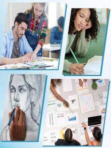 12 支黑色科技可擦铅笔，HB 马卡龙色永久铅笔，不易断笔芯，永不褪色，无需削尖，可连续书写，先进技术，带橡皮擦，适合学校和办公室，马卡龙色，休闲风格，创意设计返校，颜色和款式随机