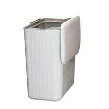 2025新款窄壁挂式浴室垃圾桶带盖家用悬挂式垃圾桶免钻孔
