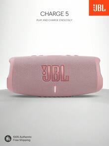 CHARGE 5 New Model Portable Bluetooth Speaker IP67 Waterproof Dustproo 20 Hours Playtime Bass Boost USB Powerbank JBL PartyBoost For Pool Parties Outdoor Camping