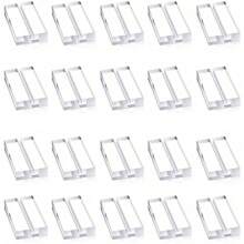 Acrylic Name Card Slot Stand Holder, Transparent, Acrylic Stands Clear Place Card Holders,Acrylic Card Display Stand For Wedding Table Number