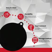 1/4/5pcs Induction Pad, 22cm/24cm/35x25cm, Silicone Heat Resistant Mat Up To 240°C, Oil Resistant Stove Top Cover, Universal Cooktop Protector