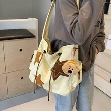 Women Shoulder Bags - 棕色 - 查看 4