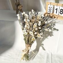 100 Pcs Of Natural-Dried Lavender, Chrysanthemum And Star Flower Bouquets. DIY Handmade Decorative Flowers For Home Or Wedding.  Decoration Flowers In The Style Of Valentine's Day Gift - Nhiều màu - Xem 12