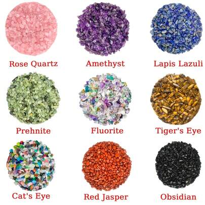 100g Piedras naturales de cristal triturado - Tonos de morado a lila de cuarzo amatista en chispas, decoración de acuario, decoración del hogar, botellas de deseos, fabricación de joyas DIY