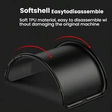 2 OPPO Black Phone Cases, Nothing Phone Black Straight Edge Cases, Compatible With OPPO Reno5 4G/OPPO Reno5 5G/Nothing Phone (3a) Pro/Nothing Phone (2a)/Nothing Phone Phone Cases, OPPO Phone Cases, Phone Cases, Waterproof Shockproof Anti-Fall Scratch Resistant - Black - View 6