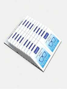 50/100pcs Anti-Fog Lens Wipes. Disposable Eyeglass Cloth, Specially For Women's Glasses, Quick-Drying Lens Cleaning Wet Wipes. Suitable For Swimming Goggles, Ski Masks, Cameras, Phones, Computer Screens, Light Bulbs Cleaning, Ideal For Home And Travel, Convenient Single Packaging. - Multicolor - View 8