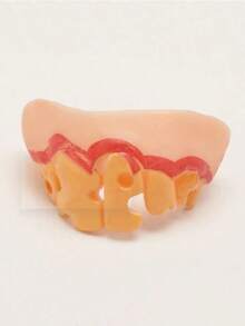 1pc 8-Style Funny Fake Teeth, Gag Toys For April Fool's Day, Halloween Props, Friend Party Gifts, Valentine's Day Gifts - Multicolor - View 14