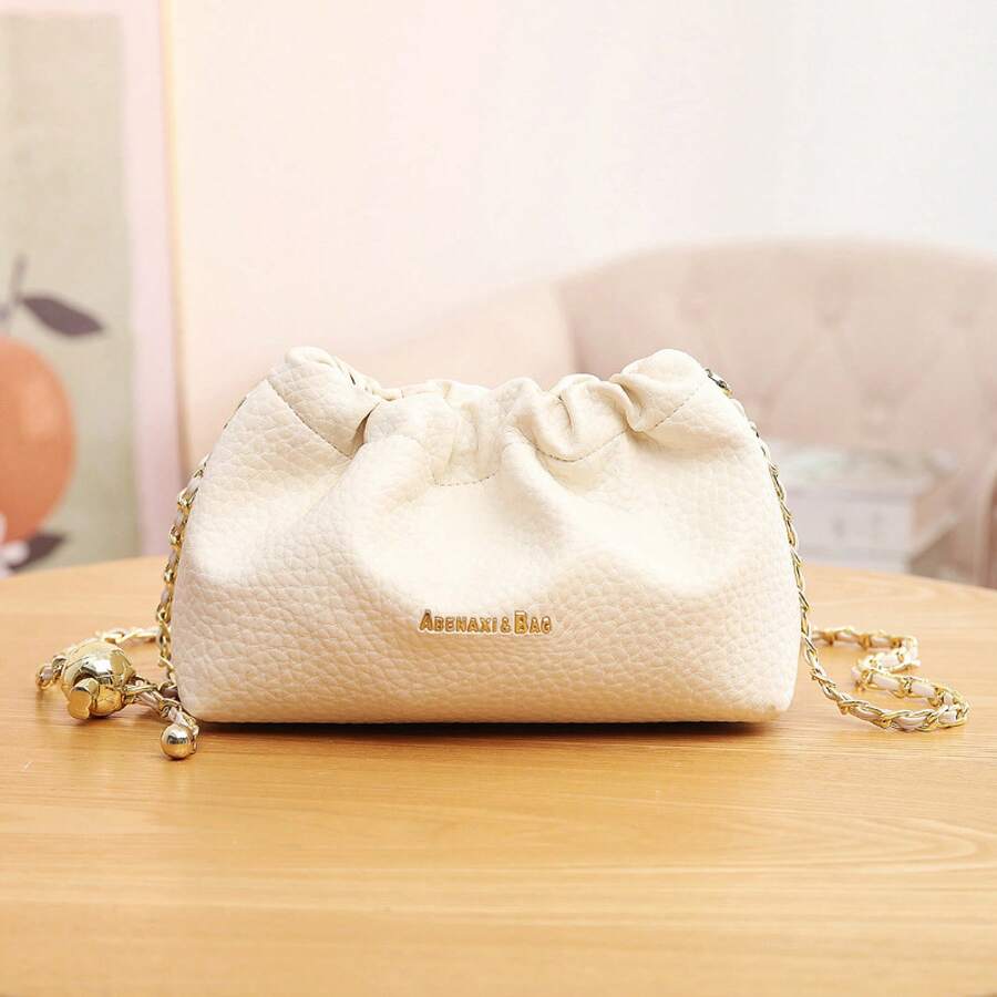 Women Shoulder Bags - 象牙白 - 查看 1