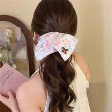 1 Peça Scrunchie de Cabelo com Formato de Intestino de Volta às Aulas, Novo Acessório de Cabelo Elástico Casual de Alta Qualidade para Mulheres em 2025, Scrunchies, Elásticos de Cabelo