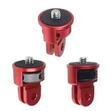 Adaptador de mini trípode con convertidor de tornillo de 1/4" giratorio 360 para GoPro Hero 11 10 8 para cámara de acción Insta360 One X2 X3 R montaje monopod - KF45181-A5 - Ver 4