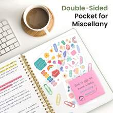 140 页圆点螺旋笔记本，适合男士和女士，圆点网格日记本，用于日记、笔记、写作，A5（6 英寸 X 8 英寸）