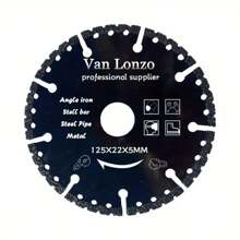 1pc Professional Rhinestone Cutting Disc, 115*22*5/125*22*5 Multi-Functional Cutting Blade, Suitable For Steel, Metal, Stone, Marble, Iron, Aluminum, Concrete - High Efficiency Rhinestone Saw Blade
