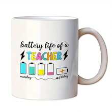 1pc 11oz Teacher Appreciation Ceramic Coffee Mug - "Thank You For Helping Me Grow" Porcelain Cup,Outdoors,Summer And Winter Drinking Utensils,Perfect For Hot Cold Drinks,Gift For Birthdays,Perfect For Home Office Use,Tea Cup,Wedding,Graduation - Multicolor - View 19