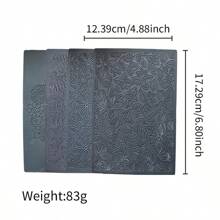 4 Peças Novo Ferramenta de Impressão em Relevo de Textura de Argila Macia com Flor Datura Verde, Ferramenta Criativa DIY para Decoração, Brincos, Broches, Pingentes, Escultura em Argila e Outros Afazeres, Relevo em Argila Macia, Esteira de Textura em Relevo