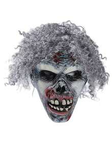 Halloween Haunted House Escape Room Props, Zombie Horror Latex, Funny And Funny Faces, Clown Masks
