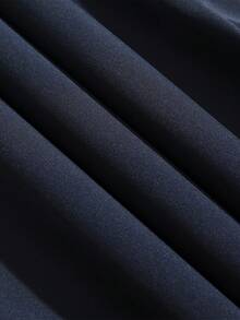 Striped Contrast Color Patchwork Sports Pants, Men's Loose Straight Leg Drawstring Waist Trousers For Gym Workout Training Running Outdoor Hiking Casual Daily Wear, Spring/Summer - Navy Blue - View 6