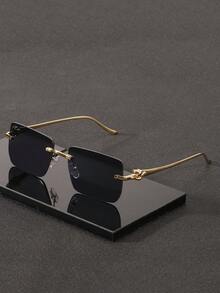 Augonstern 1副超大镜框时尚眼镜，欧美街头风格，适合度假和旅行 - 彩色 - 查看 10